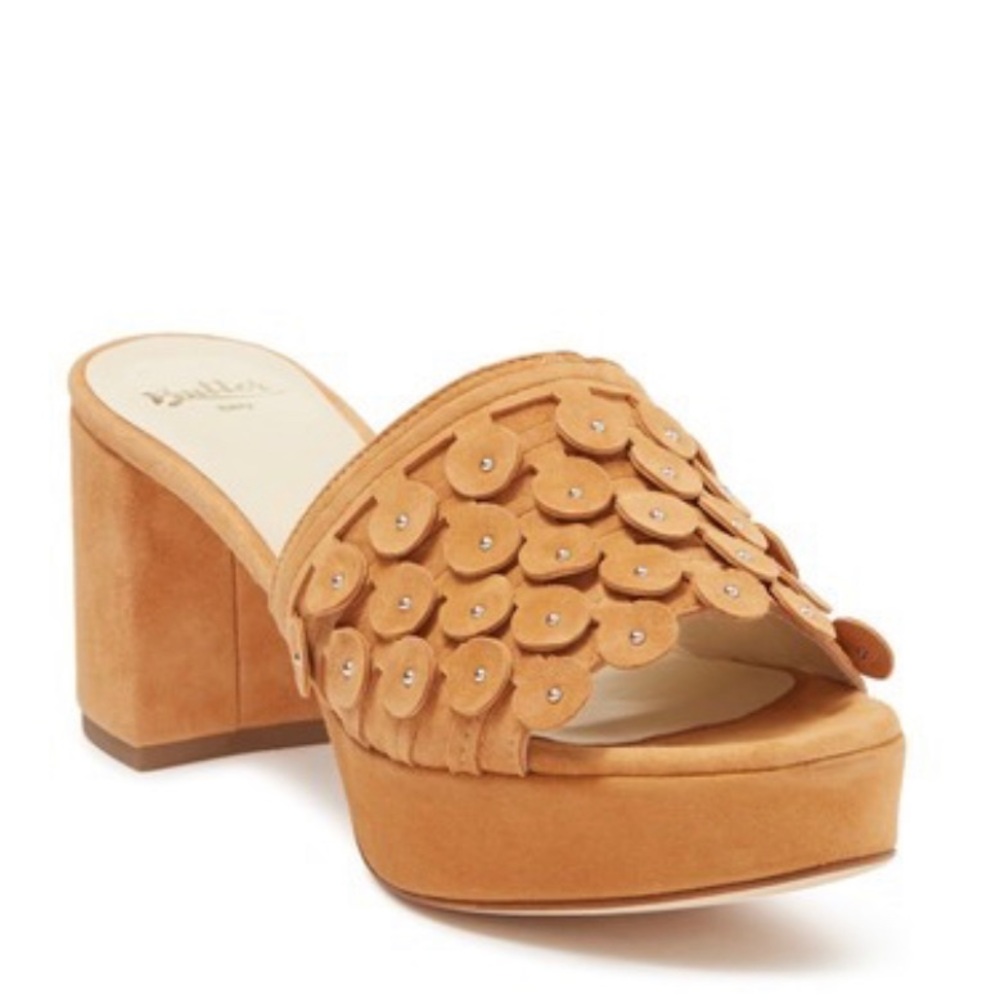 Carina Heeled Slide Sandal